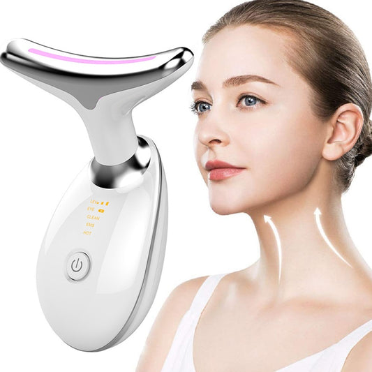 Double Chin Reducer & Face Massager Wand 3 Light Therapy